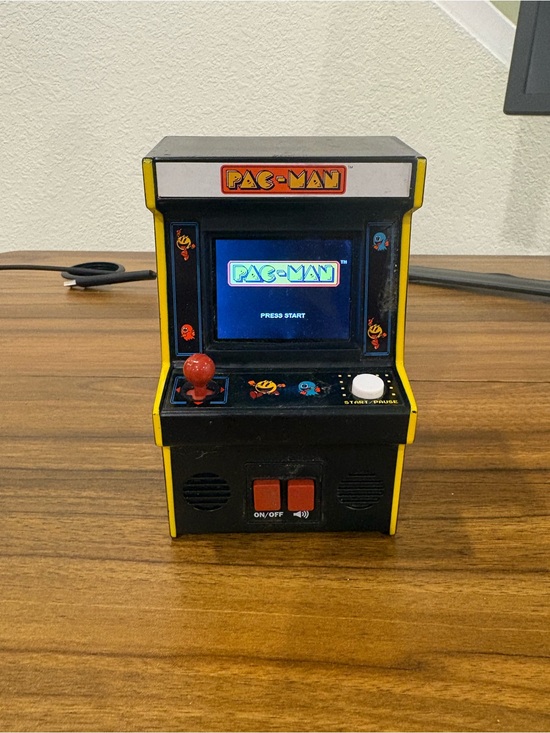 Pac-Man Other - Pac-Man Mini Arcade Cabinet Game Basic Fun Retro Handheld LCD Screen Works Great